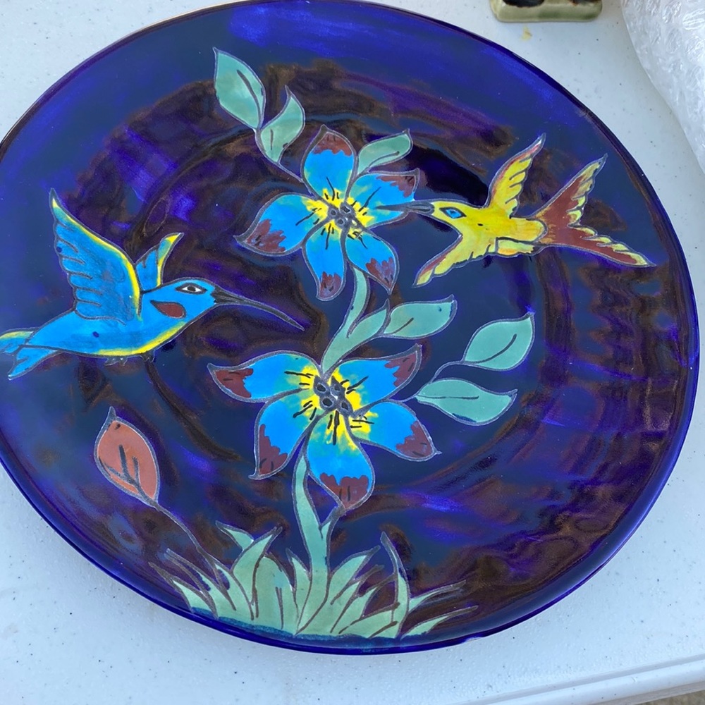 Ceramic plate